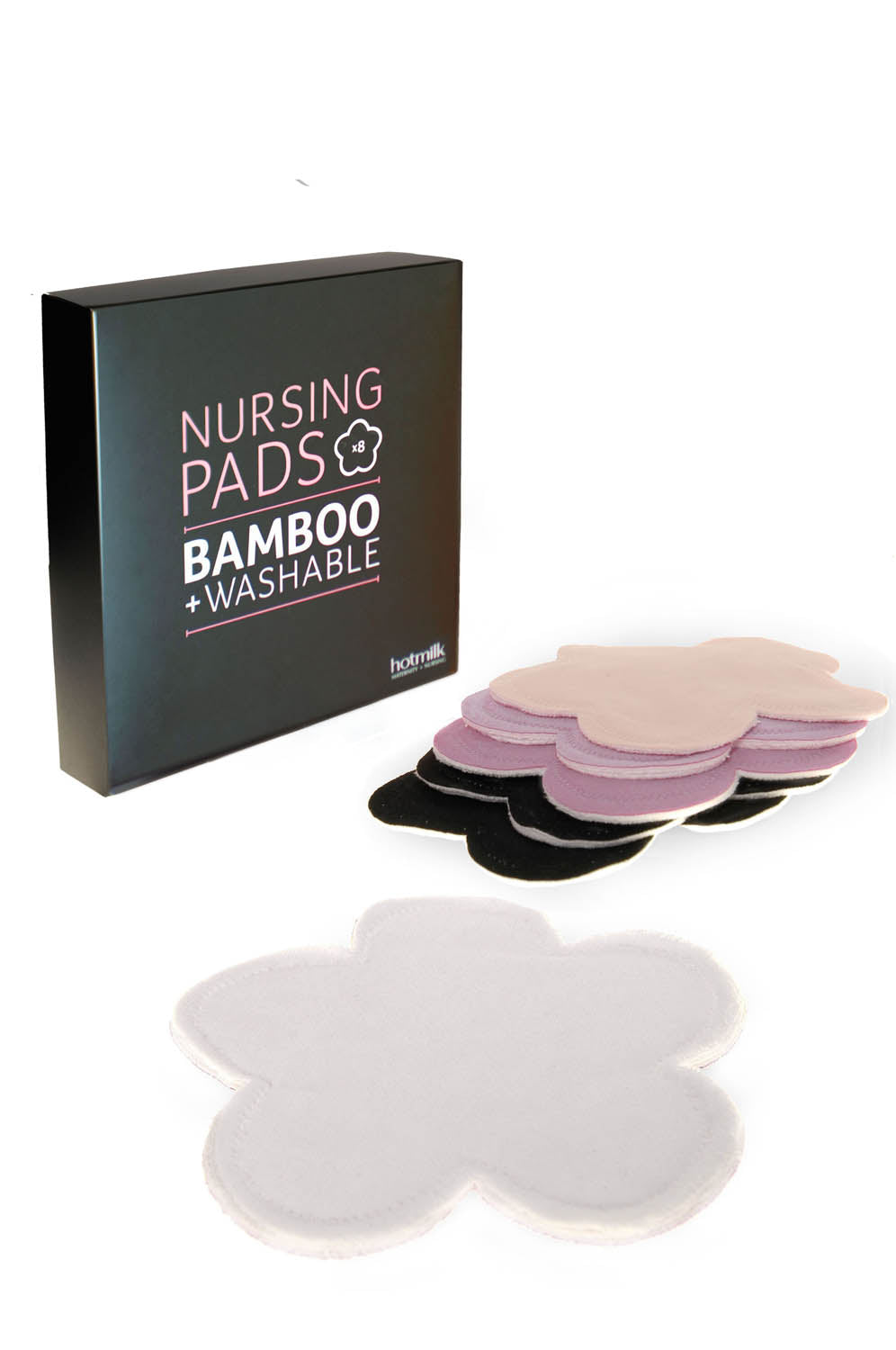 Hotmilk Bamboo Nursing Pads 8pk