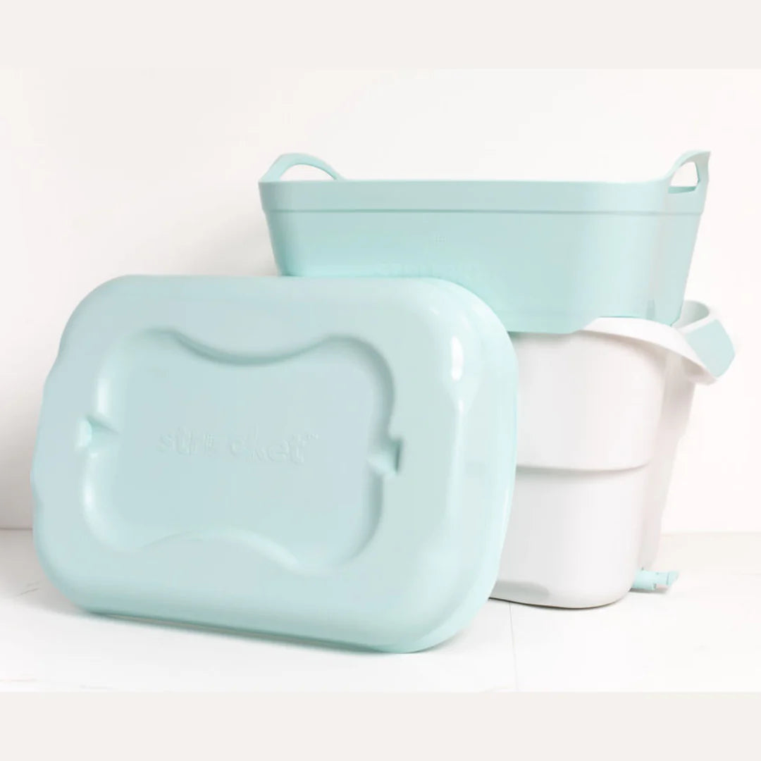 Strucket 4.5L Mini Strainer Bucket with Lid