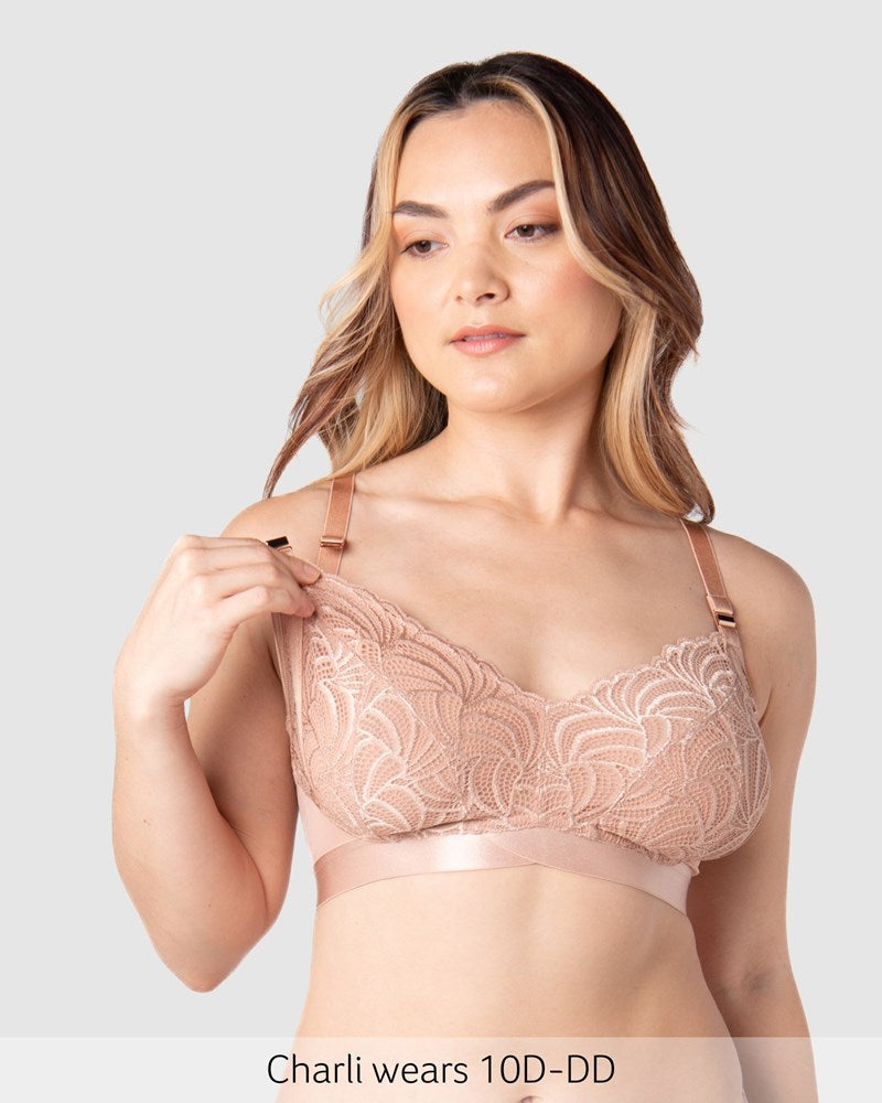 Warrior Soft Cup Nursing Bra - Bronze