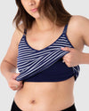 Hotmilk &#39;My Necessity&#39; Nursing Camisole - Navy Stripe