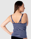 Hotmilk &#39;My Necessity&#39; Nursing Camisole - Navy Stripe