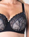 Hotmilk &#39;Temptation&#39; Flexiwire Nursing Bra - Black