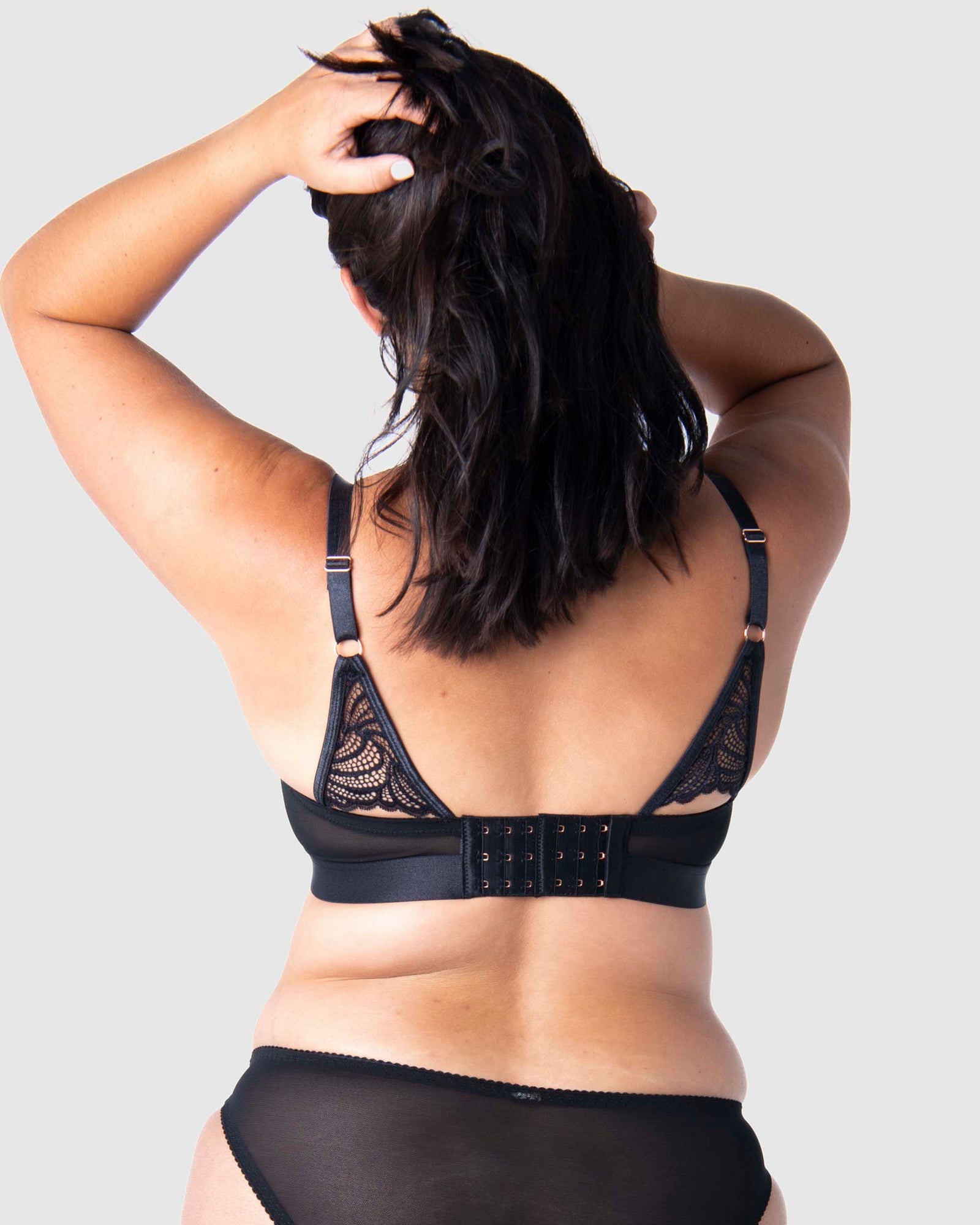 Hotmilk 'Warrior' Soft Cup Wirefree Nursing Bra - Black