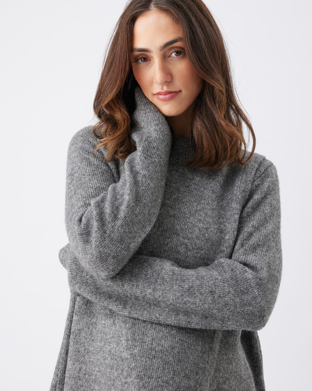Addison Nursing Knit - Charcoal