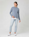 Ripe Maternity &#39;Morgan&#39; Side Split Nursing Knit - Petrol