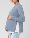 Ripe Maternity &#39;Morgan&#39; Side Split Nursing Knit - Petrol