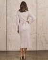 &#39;Annabella&#39; Nursing Knit Dress - Cream