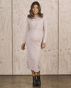 &#39;Annabella&#39; Nursing Knit Dress - Cream