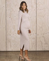 Angel Maternity &#39;Annabella&#39; Midi Knit Dress - Cream