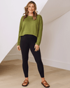 &#39;Tessa&#39; Maternity Bamboo Legging - Black