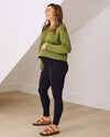 &#39;Tessa&#39; Maternity Bamboo Legging - Black