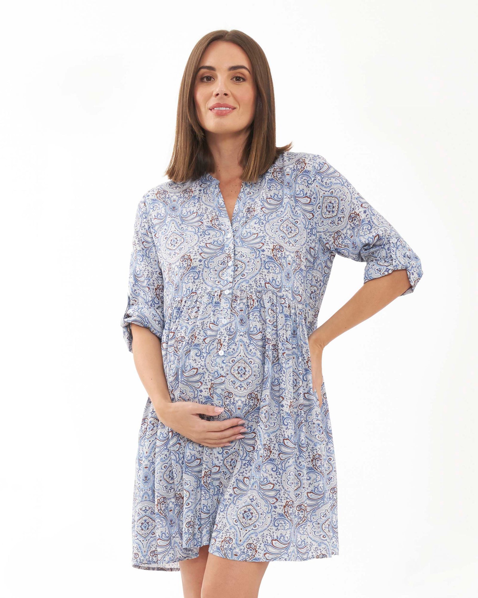 ‘Celest' Maternity & Nursing Dress