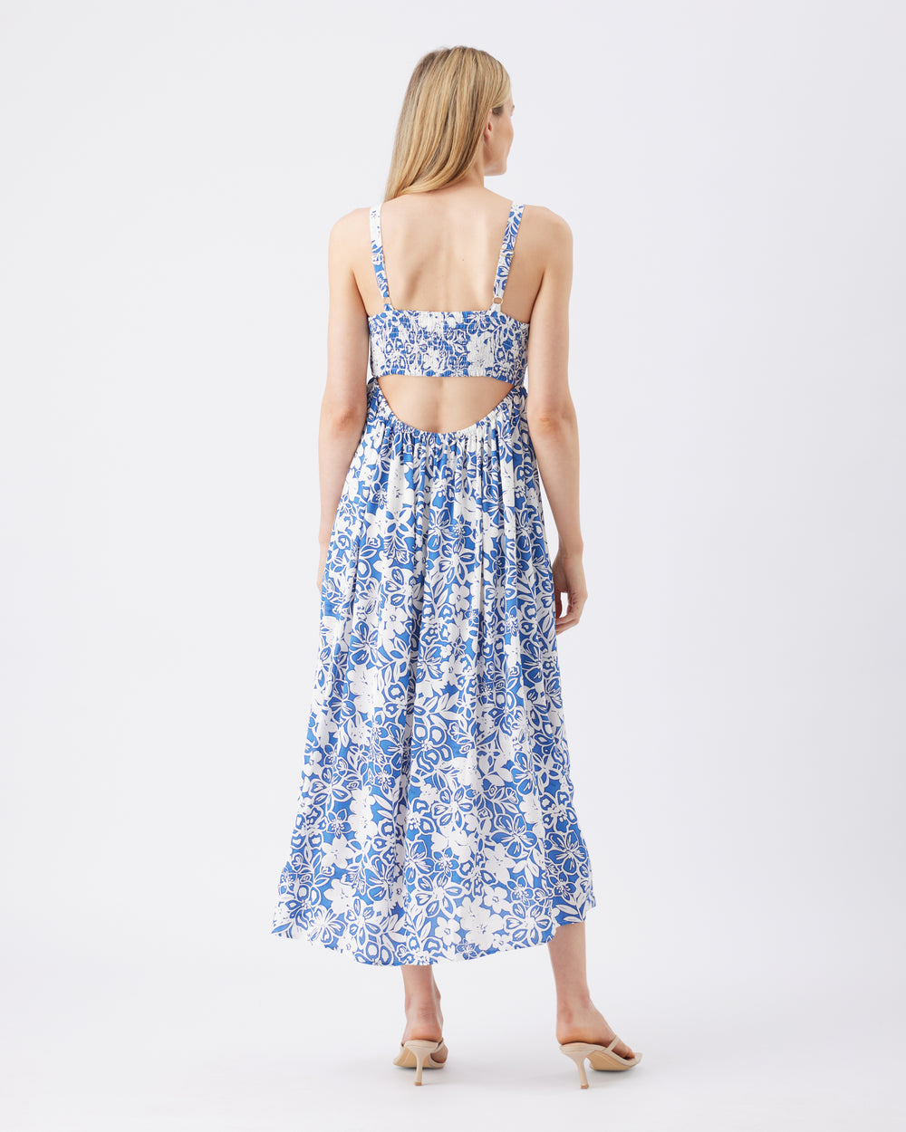 &#39;Nahla&#39; Linen Maternity Dress