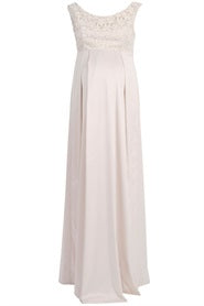 Szabo Maternity &#39;Paris Nights&#39; Formal Gown - Vanilla Lace