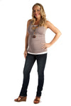 Szabo Maternity Skinny Jeans - Worn-in Denim