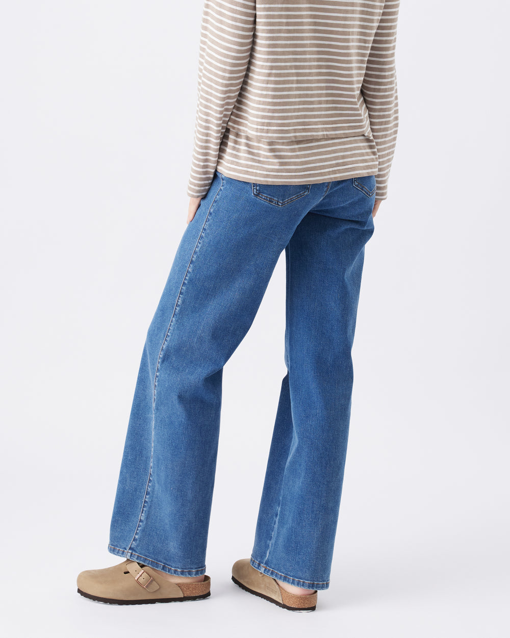 Kyle Wide Leg Jean - True Blue