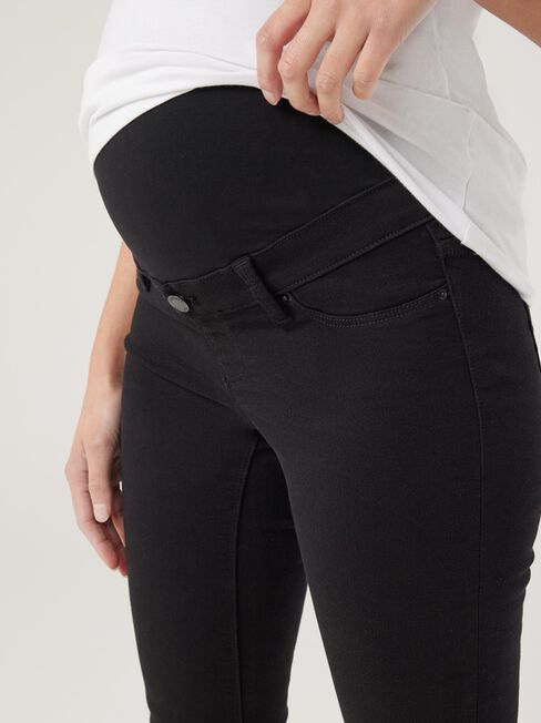Jeanswest Maternity Skinny Jeans - Black Night