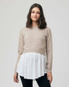 &#39;Sandy&#39; Nursing Knit - Latte