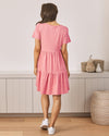 Angel Maternity &#39;Lana&#39; Tiered Dress - Pink