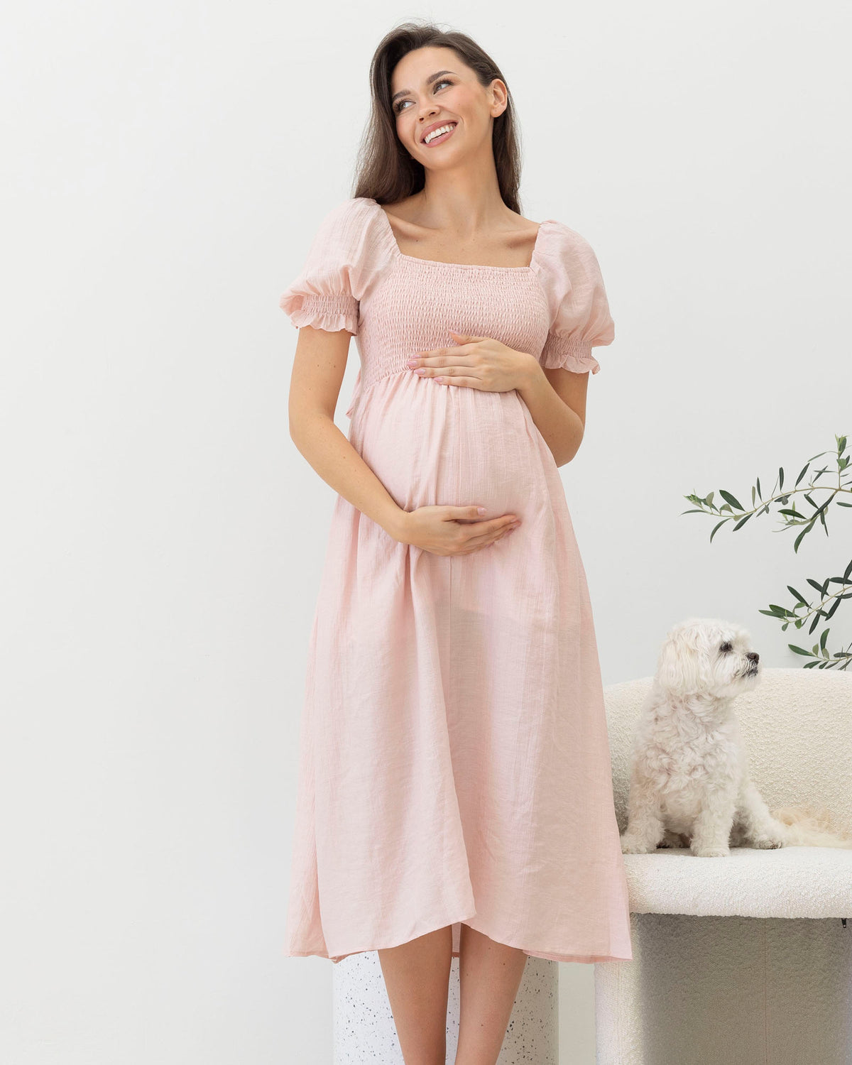 'Fabia' Pink Reversible Dress