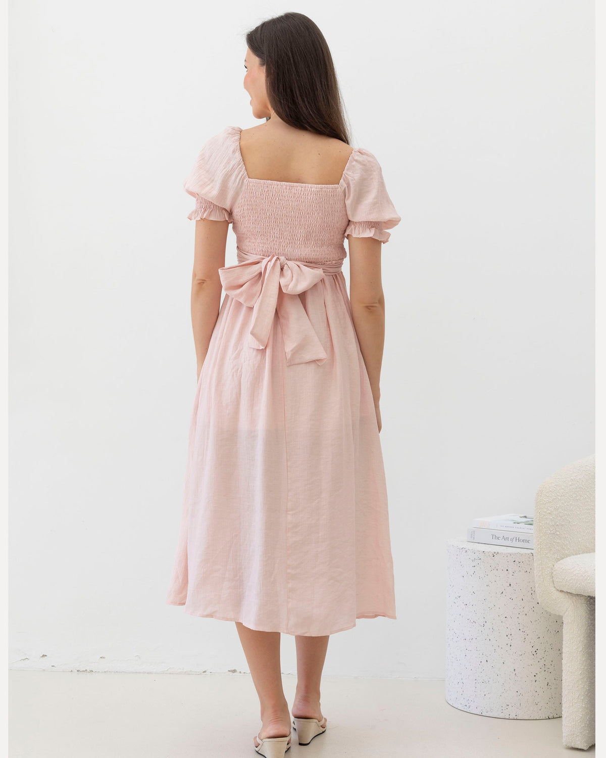 'Fabia' Pink Reversible Dress