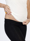 &#39;Cotton Classics&#39; Maternity Leggings - Black