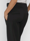 Angel Maternity Comfort-Fit Corporate Pants - Black