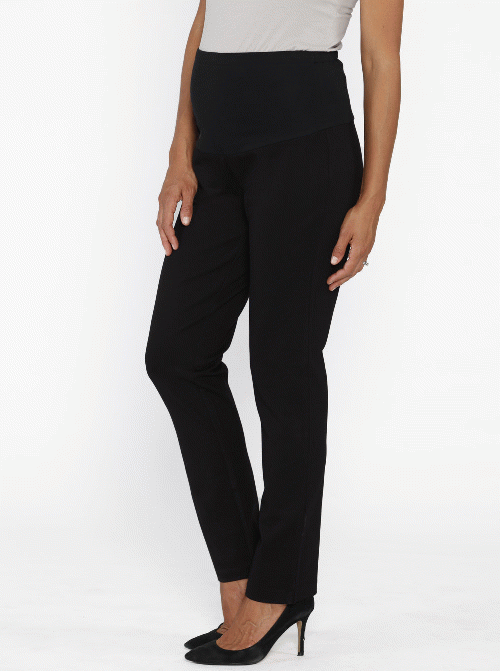 Maternity Straight Leg Pants - Black