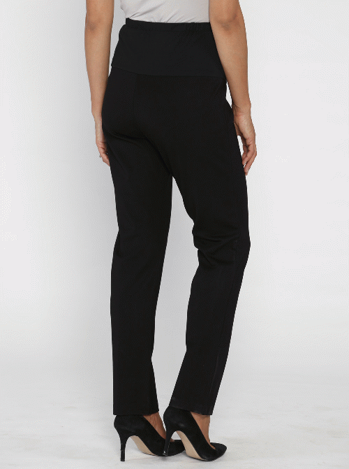 Maternity Straight Leg Pants - Black