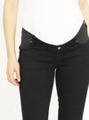 Angel Maternity Comfortable Stretch Slim Jeans - Black