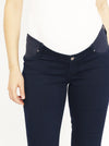 Angel Maternity Comfortable Stretch Slim Jeans - Navy