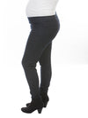 Ninth Moon Maternity Pull-on Jeans - Dark Denim