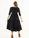 Angel Maternity &#39;The Essential&#39; Bamboo Tiered Dress - Black