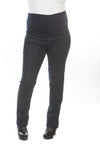 Ninth Moon Maternity Straight Leg Jeans - Plus Size, Dark Denim