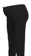 Ninth Moon Maternity Foldover Corporate Pants - Black