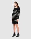 &#39;Valerie&#39; Up/Down Tunic Dress - Black / Ercu