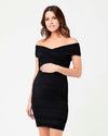 Ripe Maternity &#39;Pointelle&#39; Knit Dress - Black