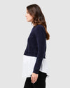 Ripe Maternity &#39;Mandy&#39; Detachable Nursing Knit - Navy