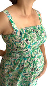 &#39;Marissa&#39; Maternity Dress with pockets - Tropical Print