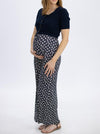 Angel Maternity Short Sleeve Maternity and Postnatal Cardigan - Navy