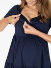 Angel Maternity &#39;Lana&#39; Tiered Dress - Navy