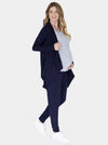 Angel Maternity &quot;Street to Home&quot; Maternity 3 Piece Relax Outfit - Navy