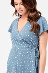 Ripe Maternity &#39;Liv&#39; Wrap Dress - Petrol