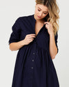 Ripe Maternity &#39;Paige&#39; Nursing Dress - Navy