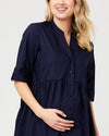 Ripe Maternity &#39;Paige&#39; Nursing Dress - Navy