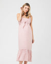 Ripe Maternity &#39;Gingham&#39; Nursing Dress - Pink / White