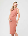 Ripe Maternity &#39;Tilly&#39; Rib Dress - Dusty Coral