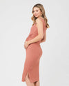 Ripe Maternity &#39;Tilly&#39; Rib Dress - Dusty Coral