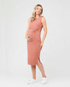 Ripe Maternity &#39;Tilly&#39; Rib Dress - Dusty Coral