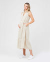&#39;Tracy&#39; Tiered Nursing Dress - Natural